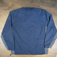 Reebok Small Embroidered Logo Windbreaker Jacket | Size XL | Vintage 2000s Branded Navy Zip Up Windbreaker | Free Shipping to USA |
