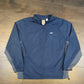 Reebok Small Embroidered Logo Windbreaker Jacket | Size XL | Vintage 2000s Branded Navy Zip Up Windbreaker | Free Shipping to USA |