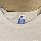Champion Spell Out Small Logo Graphic Tee | Size Large | Vintage 2000s Grey Heavyweight T-Shirt | Free Shipping to USA |