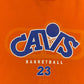 Cleveland Cavaliers LeBron James Graphic Tee | Size Youth XL Fits Like Men's Medium | Vintage 2000s NBA T-Shirt | Free Shipping to USA |