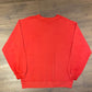 Audubon Spell Out Graphic Crewneck | Size XL | Vintage 1990s Grey & Red Sweater | Made in USA | Free Shipping to USA |