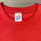 Audubon Spell Out Graphic Crewneck | Size XL | Vintage 1990s Grey & Red Sweater | Made in USA | Free Shipping to USA |