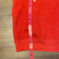 Audubon Spell Out Graphic Crewneck | Size XL | Vintage 1990s Grey & Red Sweater | Made in USA | Free Shipping to USA |