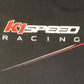 K1 Speed Go Kart Racing Graphic Tee | Size XL | Vintage 2000s Go Karting Promo Black T-Shirt | California, Florida | Free Shipping to USA |