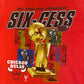 Chicago Bulls NBA Champions Six-Cess Graphic Tee | Size Medium | Vintage 1990s Basketball Tank Top |