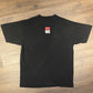 Go Hard, Play Big, Strong Football Graphic Tee | Size XL | Vintage 1990s Single Stitch Football Black T-Shirt |