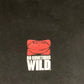 Go Hard, Play Big, Strong Football Graphic Tee | Size XL | Vintage 1990s Single Stitch Football Black T-Shirt |