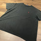 Polo Ralph Lauren Small Embroidered Logo Tee | Size XXL | Vintage 2000s Retro Black Branded T-Shirt | Red Embroidered |Free Shipping to USA|
