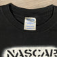 NASCAR Pit Crew Graphic Tee | Size Large | Vintage 2000s Retro Black Racing T-Shirt |