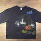 Mickey Mouse Graphic Crewneck | Size XXL | Vintage 1990s Blue Cartoon Promotional Sweater | Free Shipping to USA |