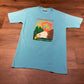 Heritage Reservation Summer Camp 1992 Graphic Tee | Size Medium | Vintage 1990s Single Stitch Blue T-Shirt | Free Shipping to USA |