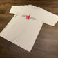 USA Cup International Soccer Graphic Tee | Size Small | Vintage 1990s Adidas Branded Soccer Football White T-Shirt | Free Shipping to USA |