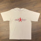 USA Cup International Soccer Graphic Tee | Size Small | Vintage 1990s Adidas Branded Soccer Football White T-Shirt | Free Shipping to USA |