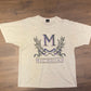 Michigan Tourist Graphic Tee | Size XL | Vintage 1990s Tourist Single Stitch Purple & Grey T-Shirt | Made in USA | Free Shipping to USA |