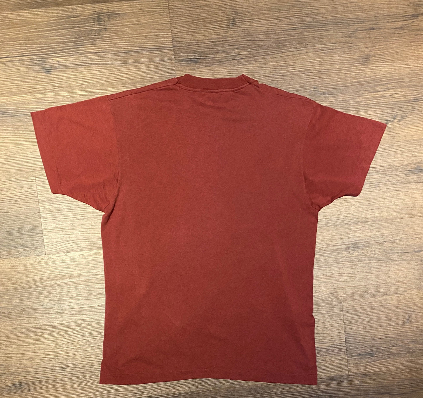 The US Potemkin NCC-1711 Graphic Tee | Size X-Large | Vintage 1990s Single Stitch Red T-Shirt | Made in USA | Free Shipping to America |