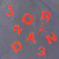 Air Jordan Small Patch Graphic Tee | Size Large | Vintage 1990s Jordan Branded Blue T-Shirt | Double Sided Graphic | Free Shipping to USA |