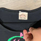 Hawaii Palm Tree Graphic Tee | One Size Fits All | Vintage 1990s Single Stitch Colourful Tourist Black T-Shirt | Free Shipping to USA |