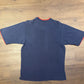 Nike Cross Training Graphic Tee | Size Medium | Vintage 1990s Nike Branded Red & Blue Layered T-Shirt | Free Shipping to USA |