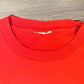 Wisconsin Badgers Graphic Tee | Size Large | Vintage 1990s College Sports Red T-Shirt | Nutmeg Branded | Free Shipping to USA |
