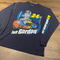 Jeff Gordon Dupont Motorsport NASCAR Racing Graphic Tee | Size Medium | Vintage 2000s Racing Blue Long Sleeve T-Shirt |Free Shipping to USA|