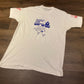 National Capital 10K Run For Research 1988 Graphic Tee | Size Large | Vintage 1980s Single Stitch White T-Shirt | Free Shipping to USA |