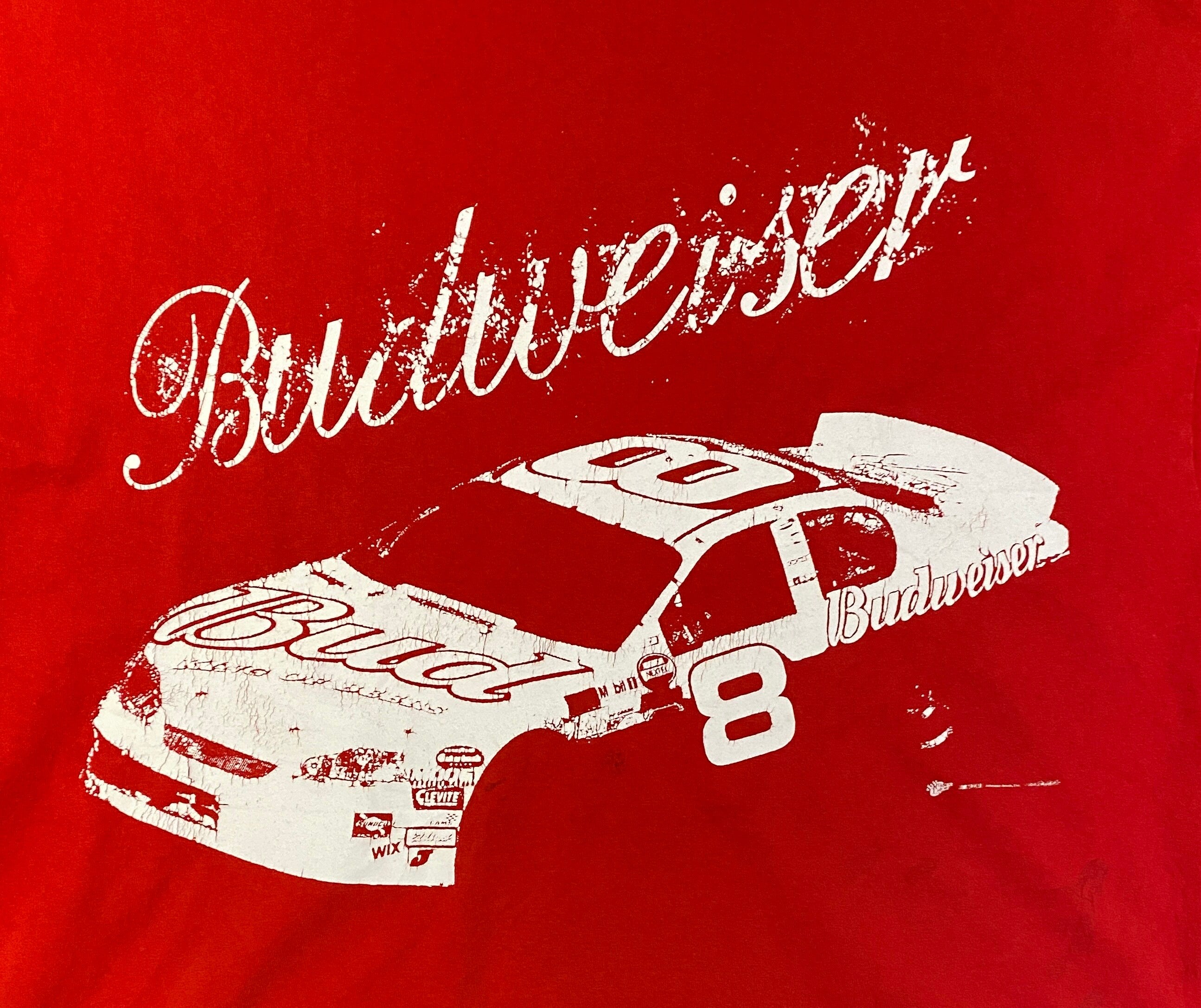 Dale Earnhardt Jr Budweiser NASCAR Graphic Tee | Size XX-Large