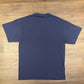 Keep Calm And Feel The Bern Graphic Tee | Size Large | Vintage 2000s Democratic Nominee Bernie Sanders Blue T-Shirt | Free Shipping to USA |