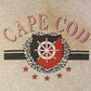 Cape Cod Sailing Graphic Tee | Size XL | Vintage 1990s Tourist Single Stitch Grey T-Shirt | Made in USA | Free Shipping to USA |