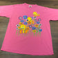 Tweety Bird Graphic Tee | Size XL | Vintage 1990s Tweety Bird Looney Tunes Cartoon Pink T-Shirt | Tultex Tag | Free Shipping to USA |
