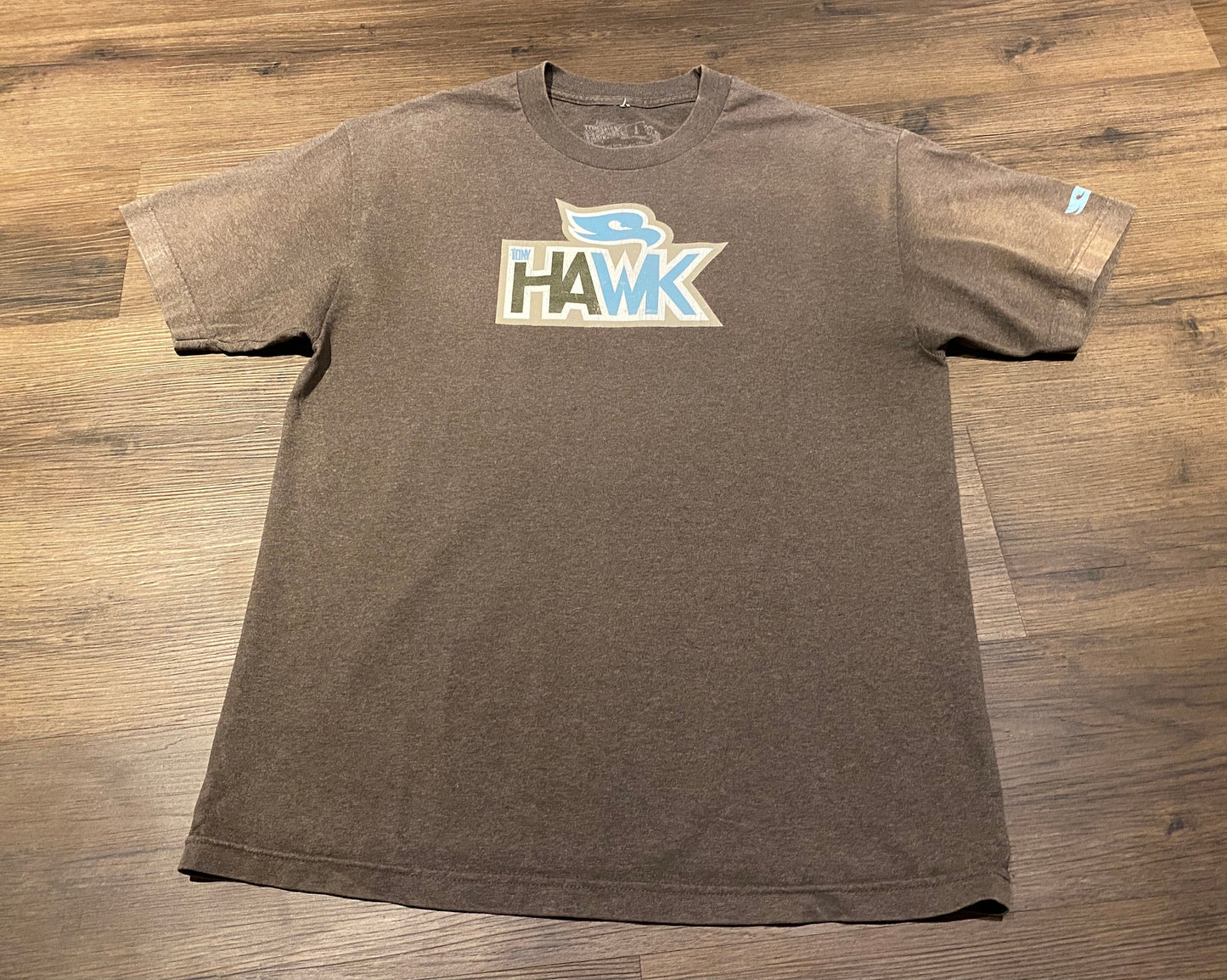 Tony Hawk Skateboarding Graphic Tee | Size Large | Vintage 2000s Blue & Grey T-Shirt | Skateboarding Brand | Free Shipping to USA|
