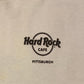 Hard Rock Cafe Pittsburgh, Pennsylvania Graphic Tee | Size XXL | Vintage 2000s Collectors White T-Shirt | Free Shipping to USA |