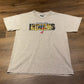 Cleveland Indians Graphic Tee | Size Medium | Vintage 2000s MLB Baseball Grey T-Shirt | MLB Genuine Merchandise | Free Shipping to USA |