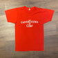Enjoy Calvert Extra & Coke Graphic Tee | Size Small | Vintage 1990s Single Stitch Promotional Red T-Shirt | Free Shipping to USA|
