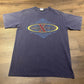 Team Xtreme Extreme Times Demand Extreme Faith Graphic Tee | Size Large | Vintage 1990s Blue T-Shirt | Made in USA | Free Shipping to USA |