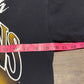 Pittsburgh Penguins Hockey Graphic Tee | Size Medium | Vintage 1990s NHL Hockey Black T-Shirt | League Leader Tag | Free Shipping to USA |