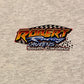 Casey Roberts Racing Laurens, South Carolina Graphic Tee | Size Large | Vintage 2000s Drag Racing Grey T-Shirt |