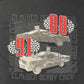 Clausen Derby Crew Racing Team Graphic Tee | Size Large | Vintage 2000s Promotional Racing Black T-Shirt |
