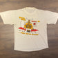 Where Moose Really Go When You're Hunting Graphic Tee | Size Large | Vintage 1990s Funny Hunting White T-Shirt |