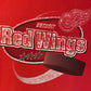 Detroit Red Wings Graphic Tee | Size Youth Large | Vintage 1990s NHL Hockey Starter Branded Red T-Shirt | Free Shipping to USA |
