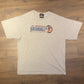 All-American Baseball Graphic Tee | Size XXL | Vintage 2000s Grey T-Shirt | Disney's Wide World of Sports Complex |
