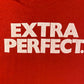 Enjoy Calvert Extra & Coke Graphic Tee | Size Small | Vintage 1990s Single Stitch Promotional Red T-Shirt | Free Shipping to USA|