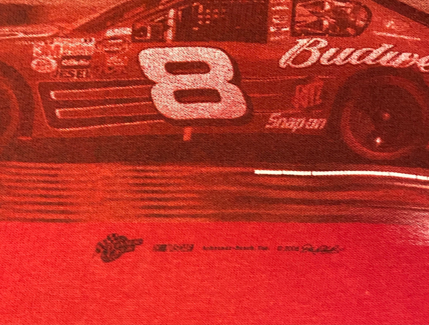 Dale Earnhardt Jr NASCAR Racing Graphic Tee | Size Medium | Vintage 2000s Red Racing T-Shirt | Free Shipping to USA |