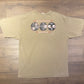 The String Cheese Incident Tour 2004 Graphic Tee | Size XL | Vintage 2000s Country Music Dull Green T-Shirt |
