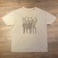 Kiss Dressed To Kill Graphic Tee | Size XX-Large | Vintage 2000s Modern Rock Band Grey T-Shirt |