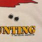 Where Moose Really Go When You're Hunting Graphic Tee | Size Large | Vintage 1990s Funny Hunting White T-Shirt |