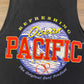 Ocean Pacific The Original Surf Product Graphic Tee | Size Large | Vintage 1990s Black Tank Top T-Shirt |