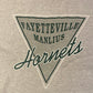 Fayetteville-Manlius Hornets High School Football Graphic Tee | Size XXL | Vintage 1990s Grey Single Stitch T-Shirt |
