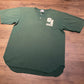 GI Coach High School Graphic Tee | Size X-Large | Vintage 1990s American High School Football Green & White T-Shirt | Free Shipping to USA |
