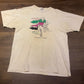 The 2nd Annual MS 150 Bike Tour Graphic Tee | Size Large | Vintage 1980s Single Stitch White T-Shirt | Made in USA | Free Shipping to USA |