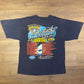 Mark Martin Farewell Tour 2005 NASCAR Graphic Tee | Size X-Large | Vintage 2000s NASCAR Racing Blue T-Shirt | Free Shipping to USA |